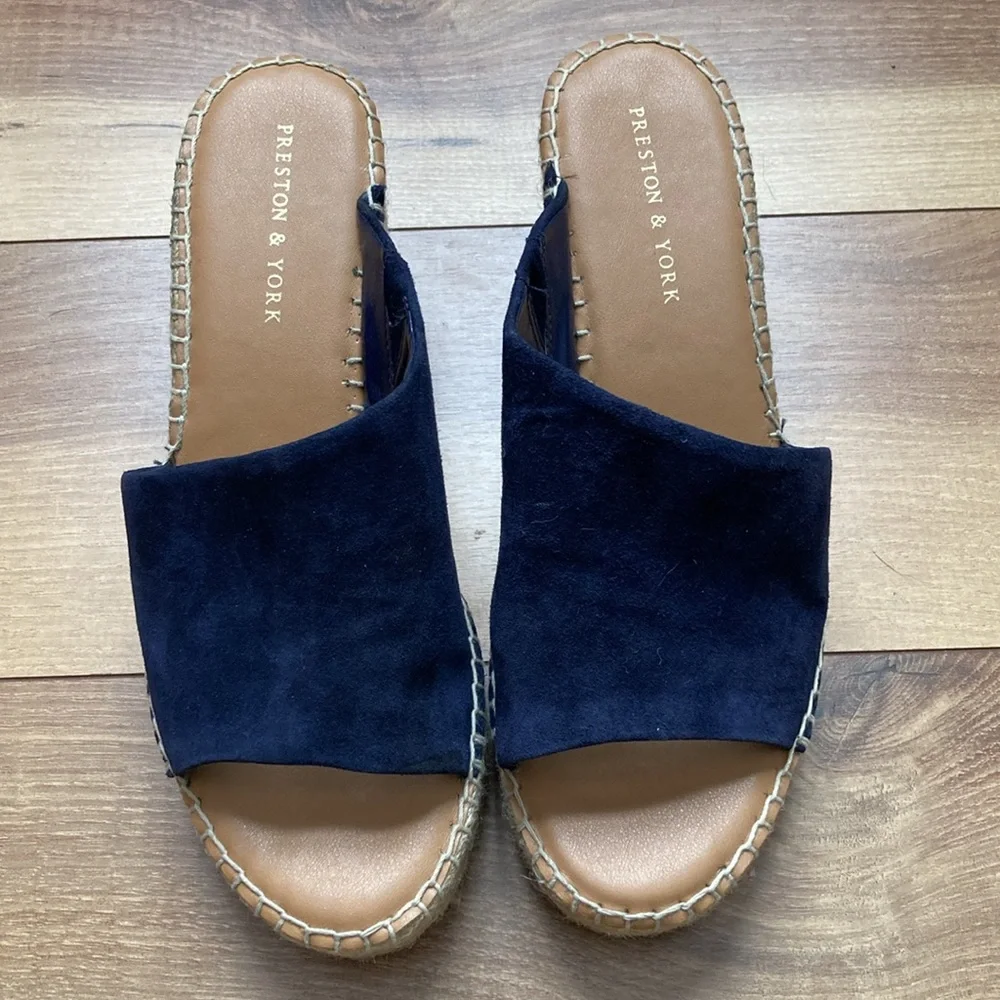 Preston & York Crystal Asymmetrical Wedges